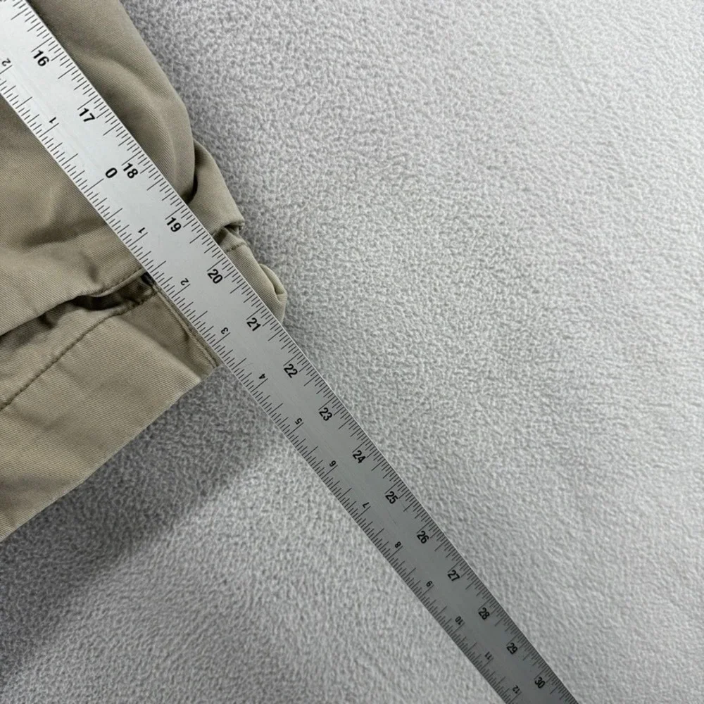 Polo Ralph Lauren Cargo Shorts Mens 46 Fits 43 Thick Khaki Heavyweight Surplus